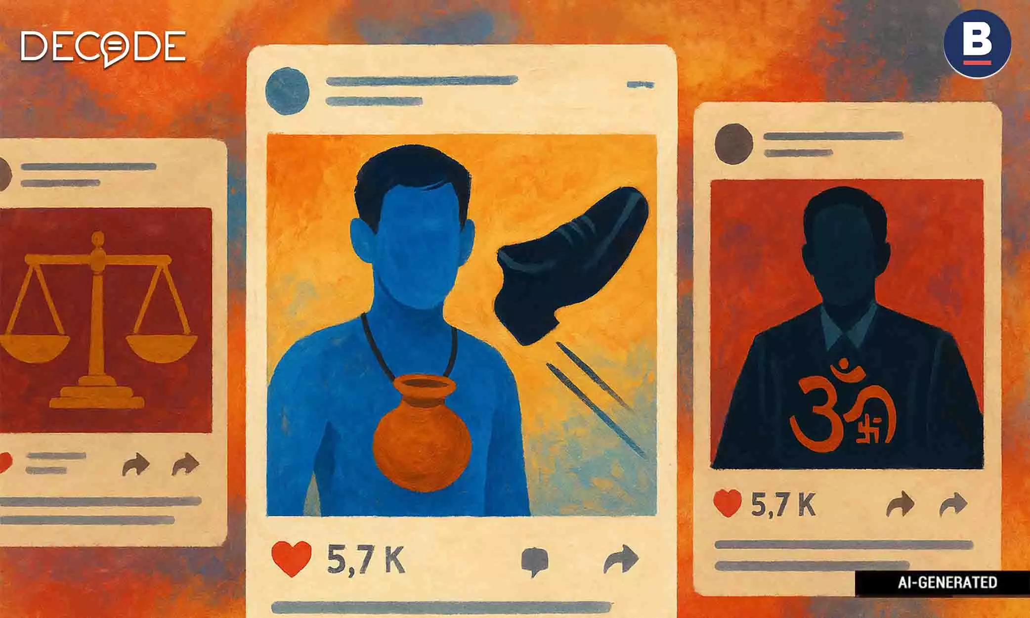 How AI Memes Turned An Attack On India’s Top Judge Into Casteist Heroism